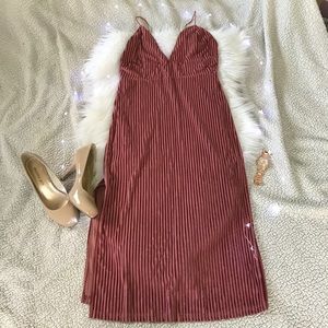 -SOLD-Kendall & Kylie Velvet Bodycon